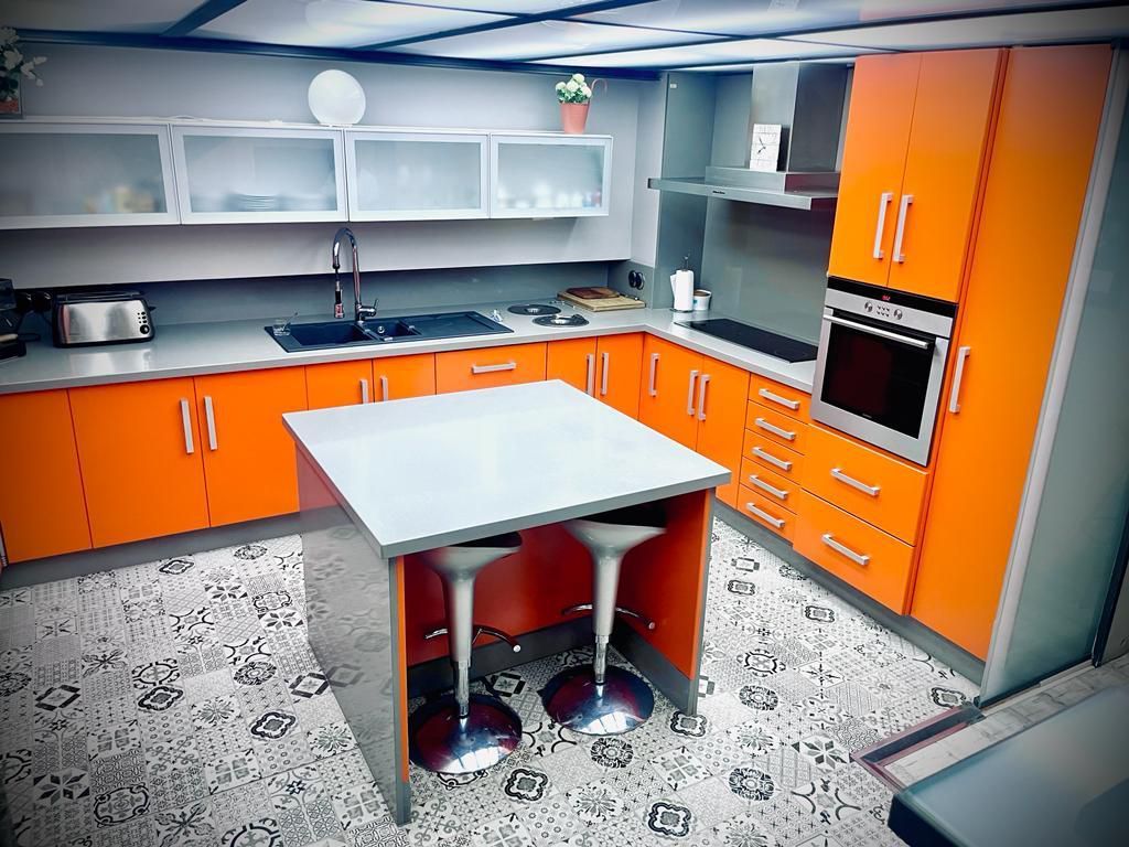 Kitchen of Duplex for sale in  Albacete Capital  with Air Conditioner and Heating