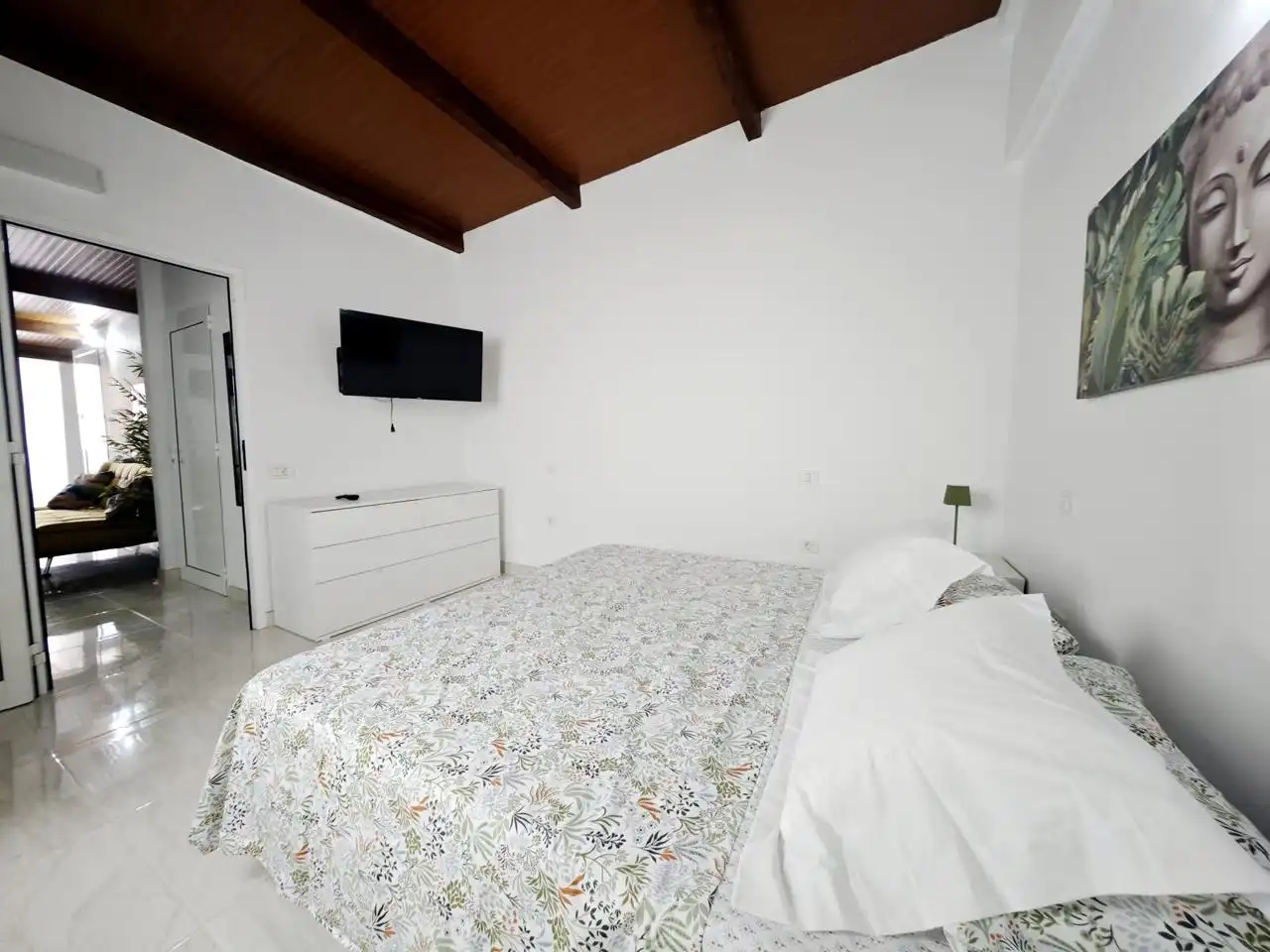 Bedroom of Flat for rent in San Bartolomé de Tirajana  with Air Conditioner, Terrace and Furnished
