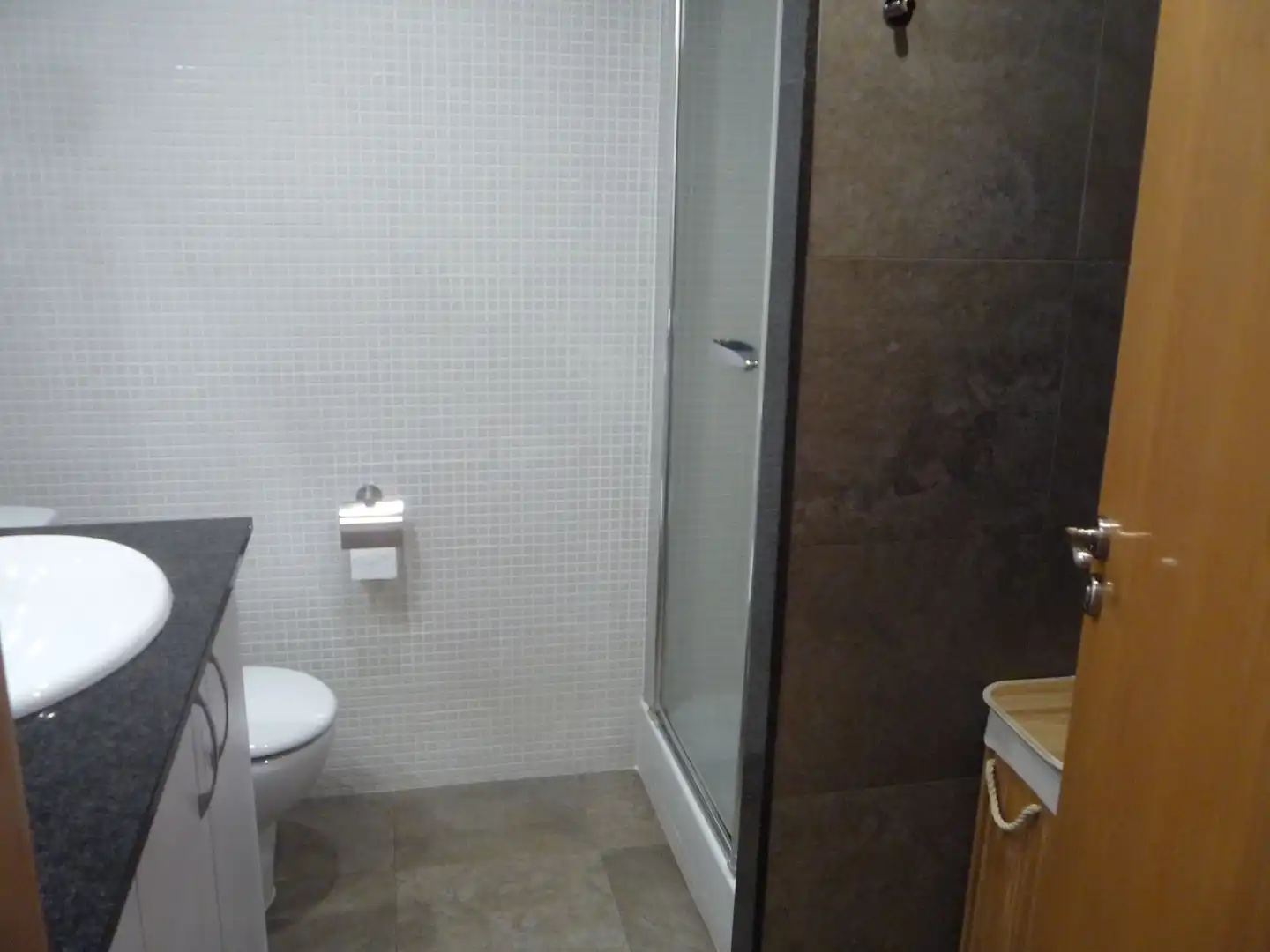 Badezimmer von Wohnung zum Verkauf in Sitges mit Klimaanlage, Heizung und Terrasse