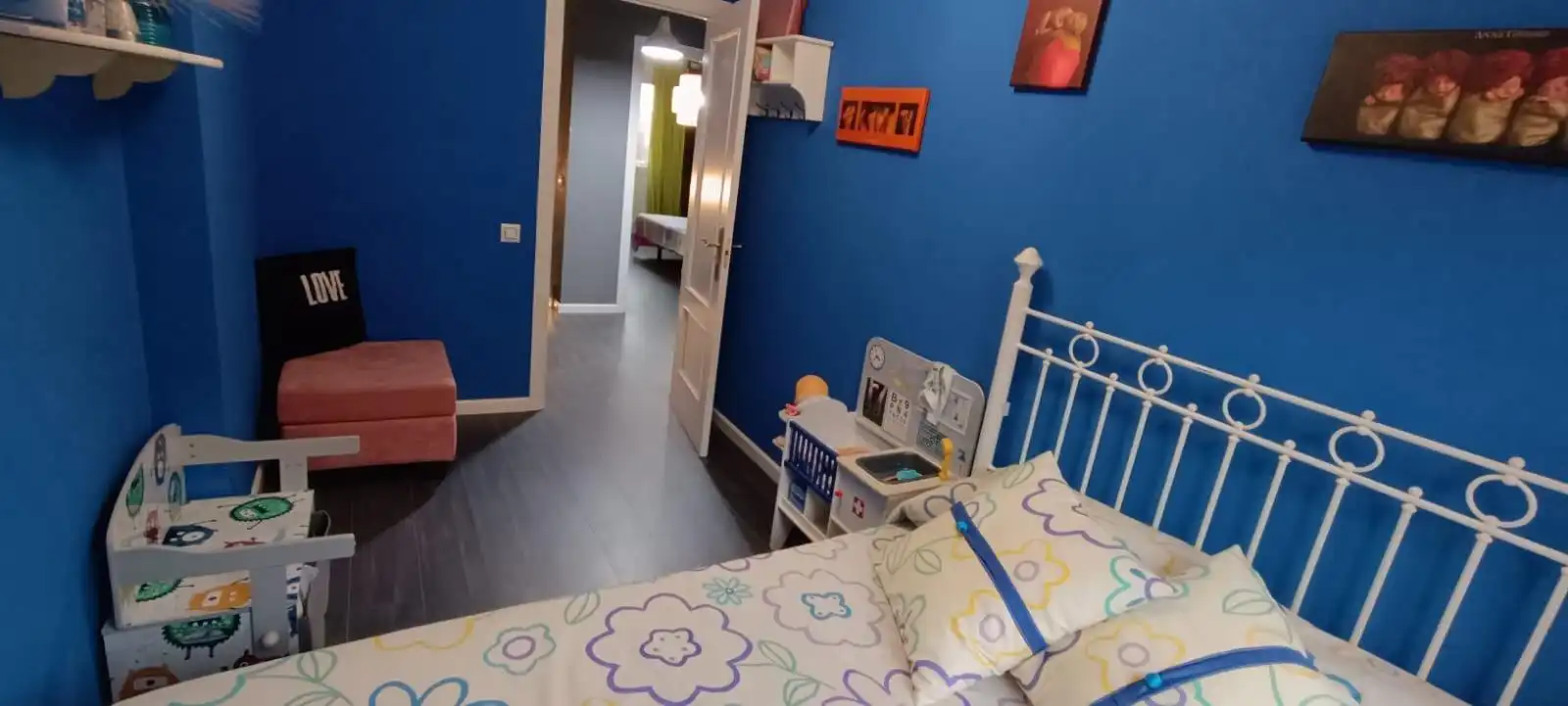 Habitación de Casa adosada en venta en Monfarracinos con Calefacción, Jardín privado y Terraza