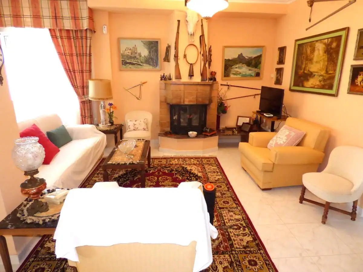 Sala de estar de Casa adosada en venta en Benidorm con Aire acondicionado y Internet
