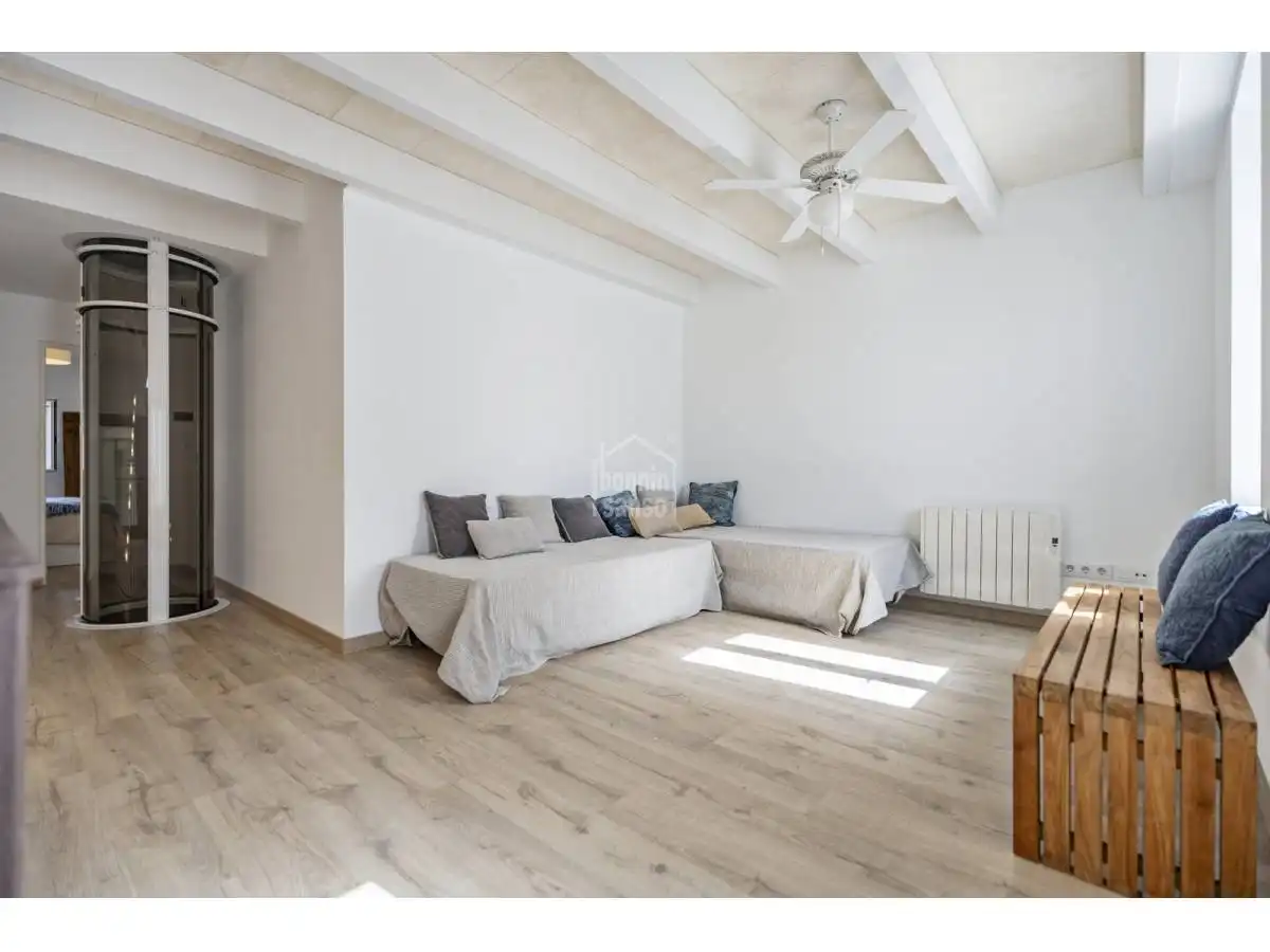 Sala de estar de Casa o chalet en venta en Maó - Mahón con Calefacción y Terraza