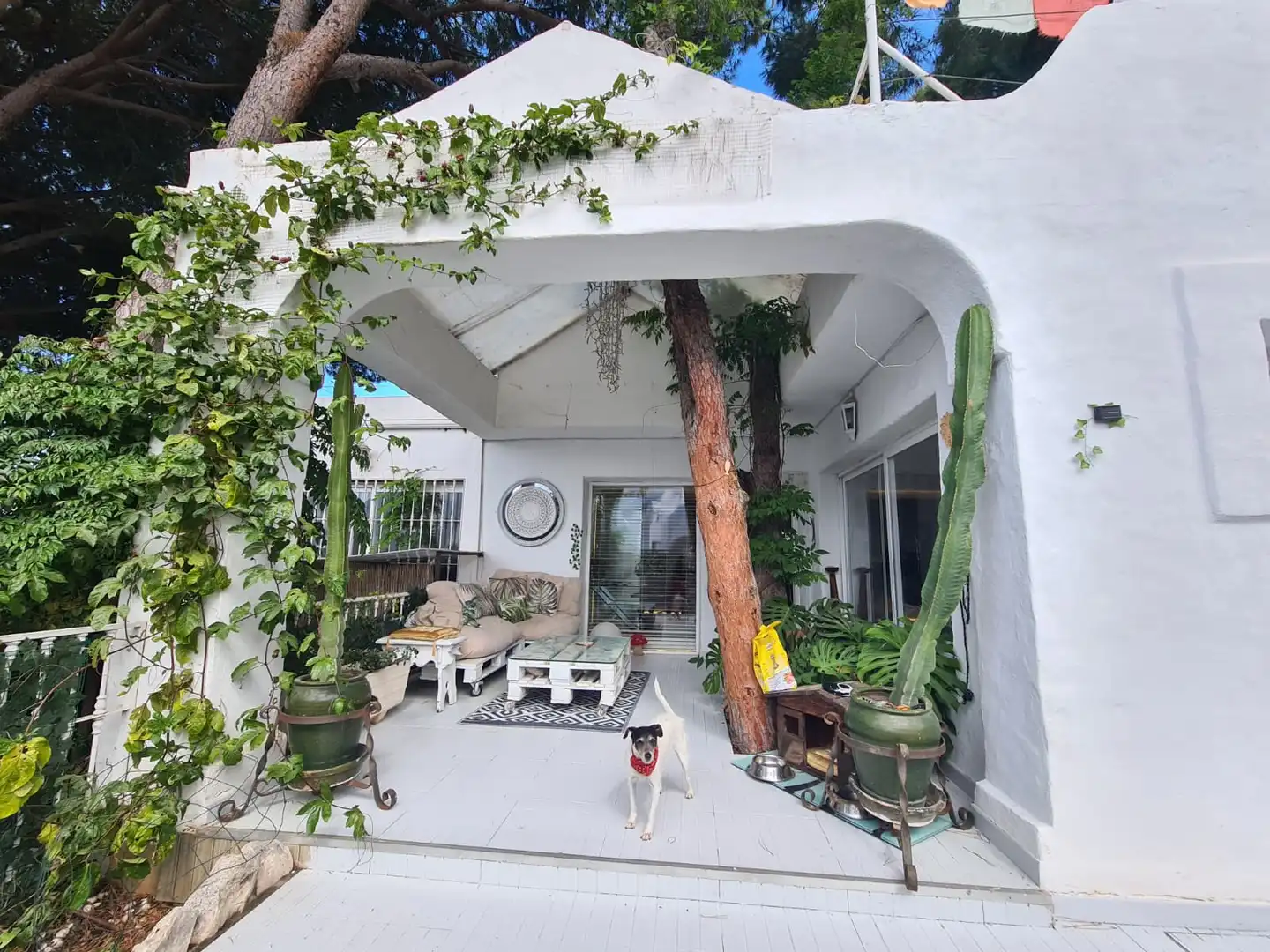Terraza de Casa o chalet en venta en Marbella con Aire acondicionado, Jardín privado y Terraza