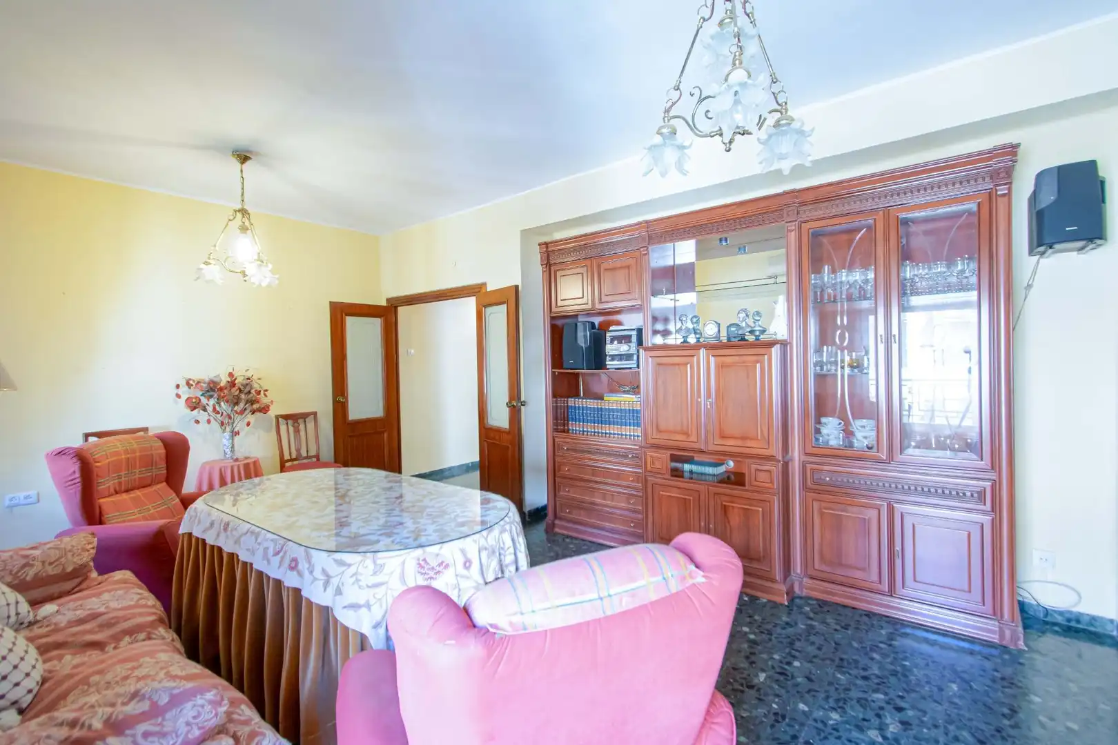 Dining room of Flat for sale in Sevilla  with Air Conditioner, Heating and Storage room