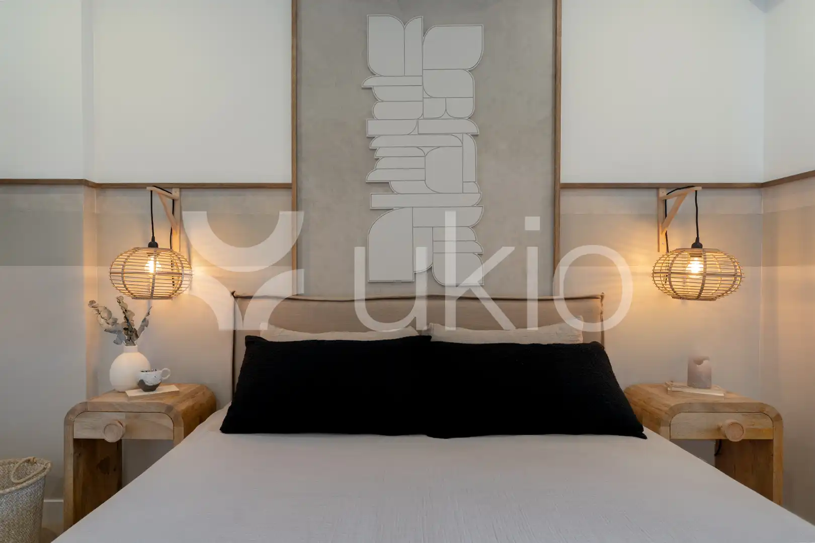 Habitación de Apartamento de alquiler en Madrid con Aire acondicionado, Calefacción y Amueblado
