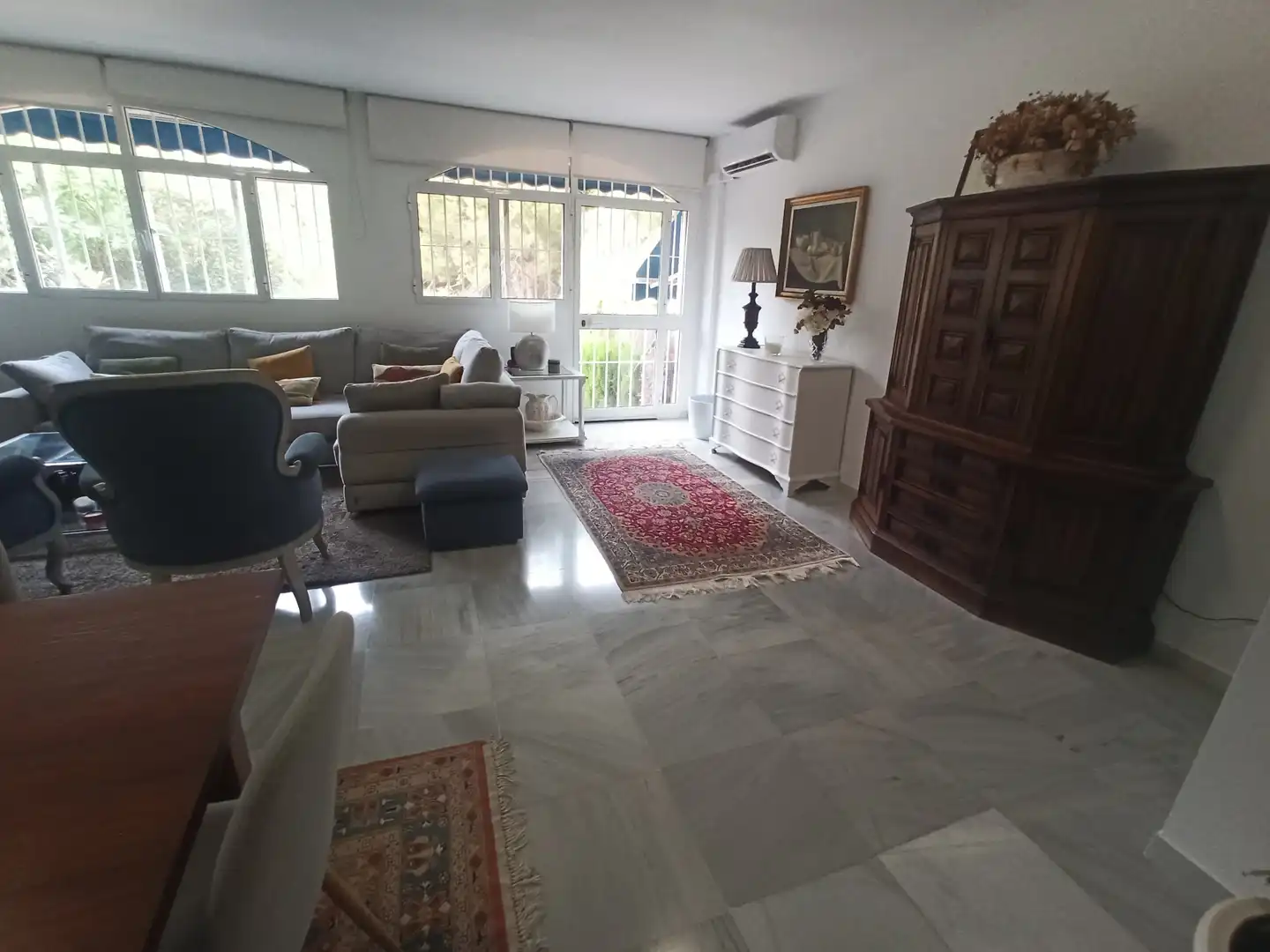Wohnzimmer von Wohnung zum Verkauf in Málaga mit Klimaanlage, Terrasse und Möbliert