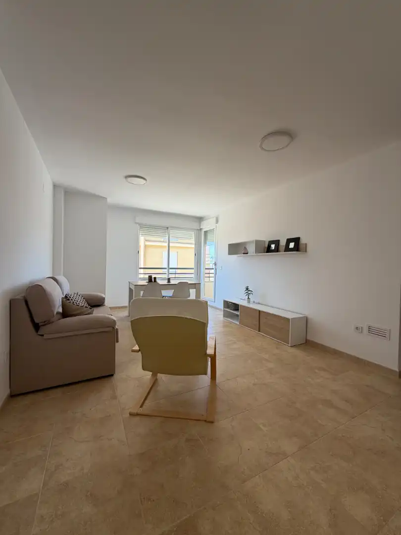 Wohnzimmer von Wohnung zur Miete in Almazora / Almassora mit Klimaanlage, Heizung und Abstellraum
