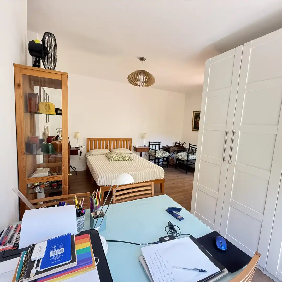 Dormitori de Casa adosada en venda en Sitges amb Calefacció, Jardí privat i Parquet