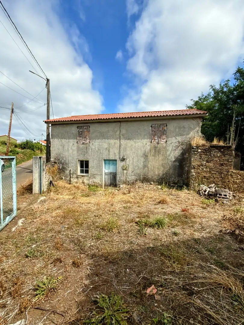 Exterior view of Houses for sale in Coristanco  with Private garden