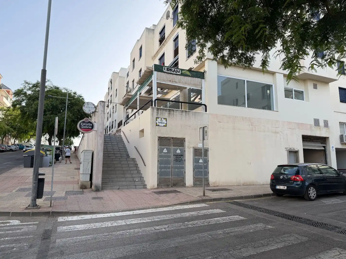 Außenansicht von Geschaftsraum zur Miete in Estepona Pueblo