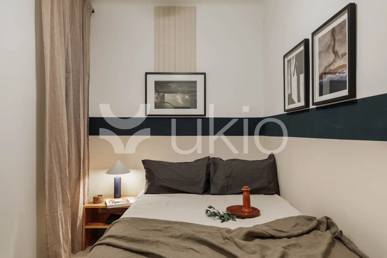 Habitación de Apartamento de alquiler en Barcelona con Aire acondicionado, Calefacción y Amueblado