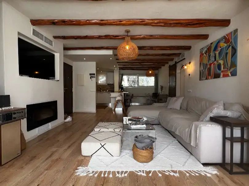 Sala d'estar de Pis en venda en Santa Eulària 