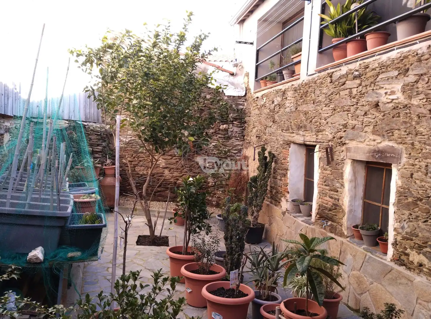 Jardí de Casa adosada en venda en Malpartida de Plasencia amb Terrassa i Traster