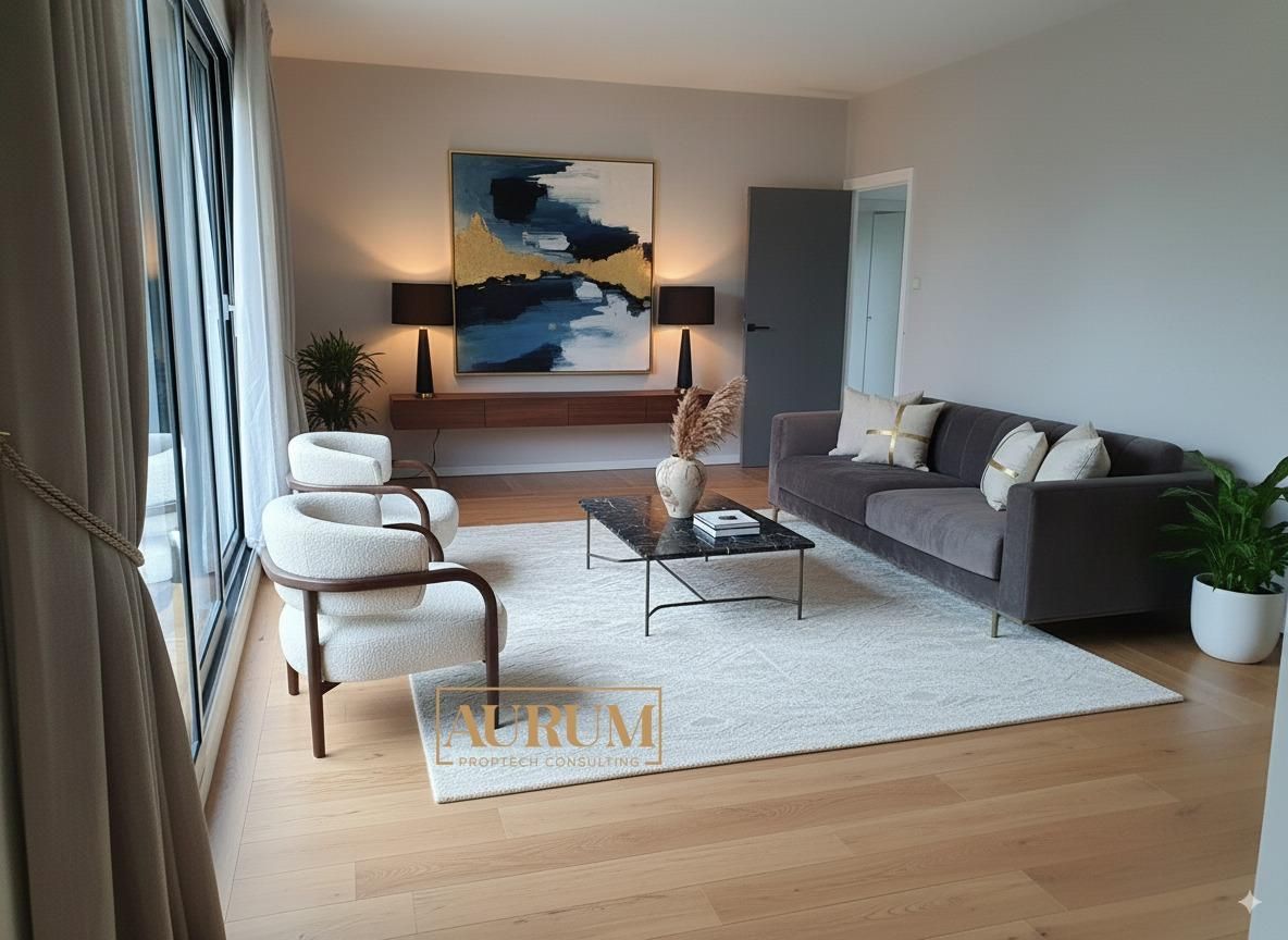 Sala d'estar de Pis en venda en  Madrid Capital