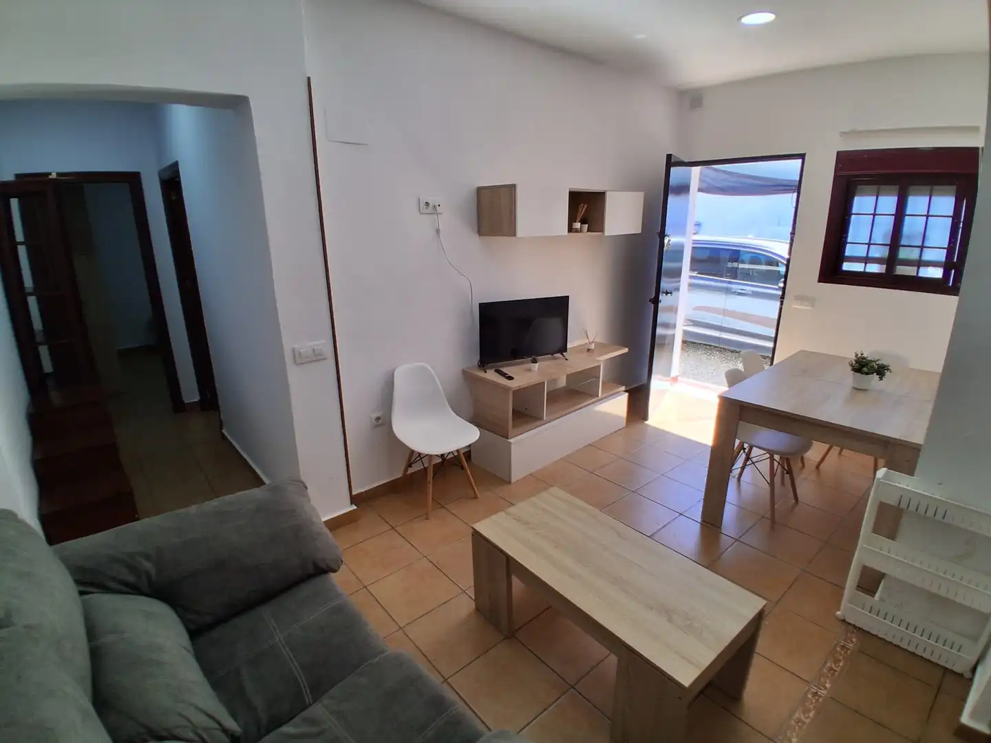 Sala d'estar de Finca rústica en venda en Chipiona
