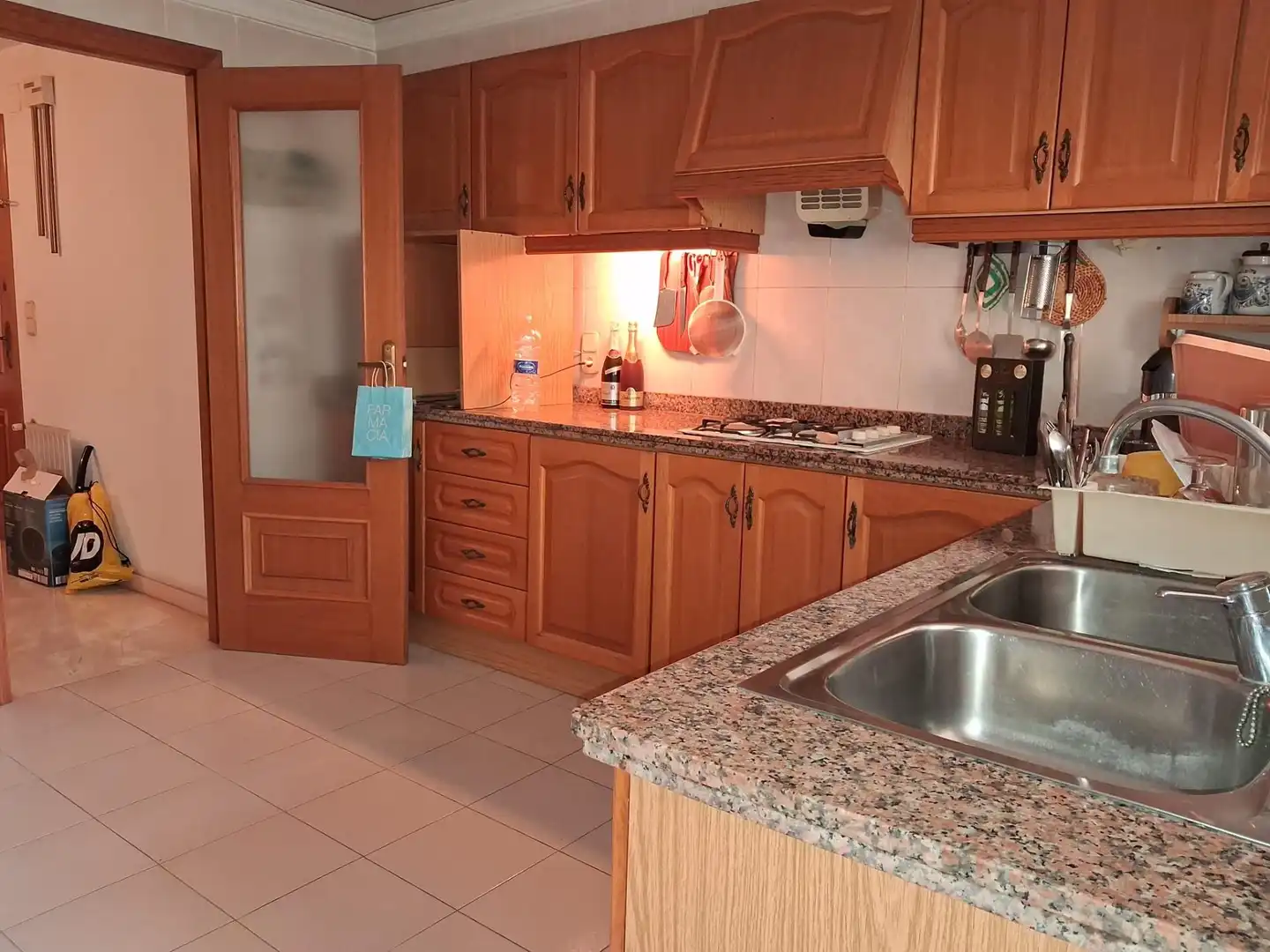 Kitchen of Flat for sale in Gandia  with Heating, Terrace and Storage room