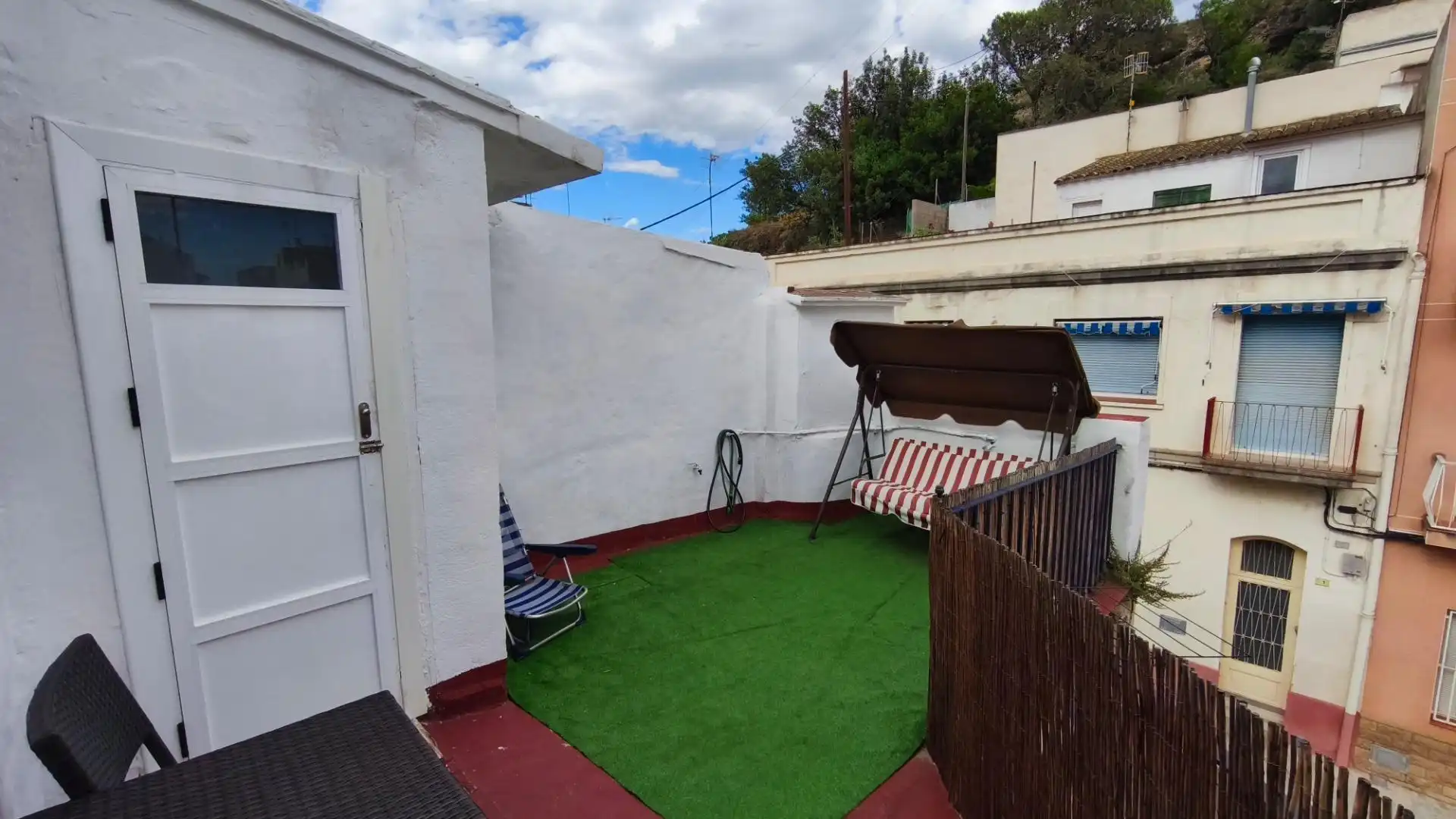 Terrasse von Wohnung zum Verkauf in Tortosa mit Klimaanlage, Heizung und Parkett
