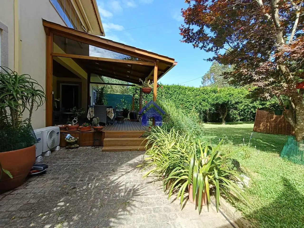 Terraza de Casa o chalet en venta en Tui con Calefacción, Jardín privado y Parquet