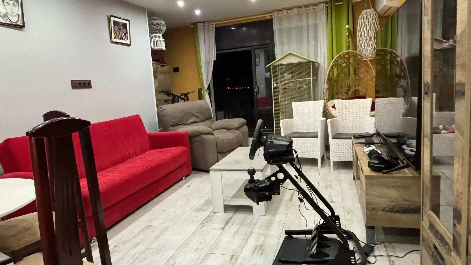 Sala d'estar de Àtic en venda en El Prat de Llobregat amb Aire condicionat