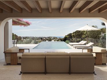 Chalet con piscina en venta en Avinguda de la Fustera