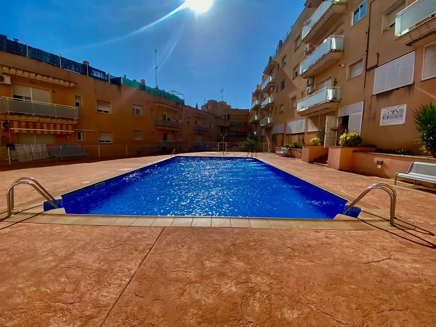 Swimming pool of Duplexes for sale in Creixell  with Air Conditioner, Heating and Terrace