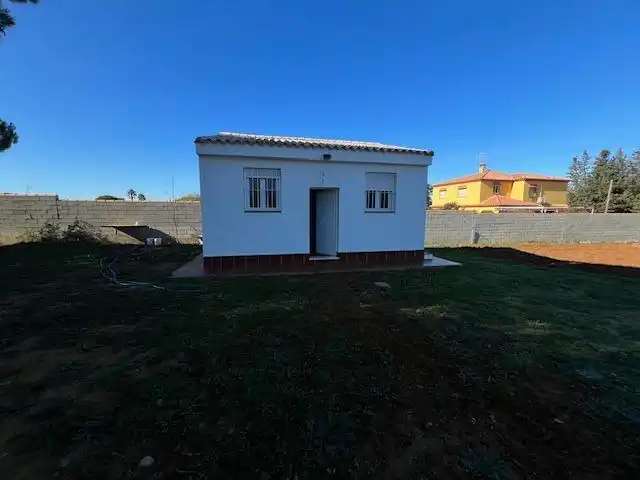 Exterior view of Houses for sale in Chiclana de la Frontera  with Storage room and Swimming Pool