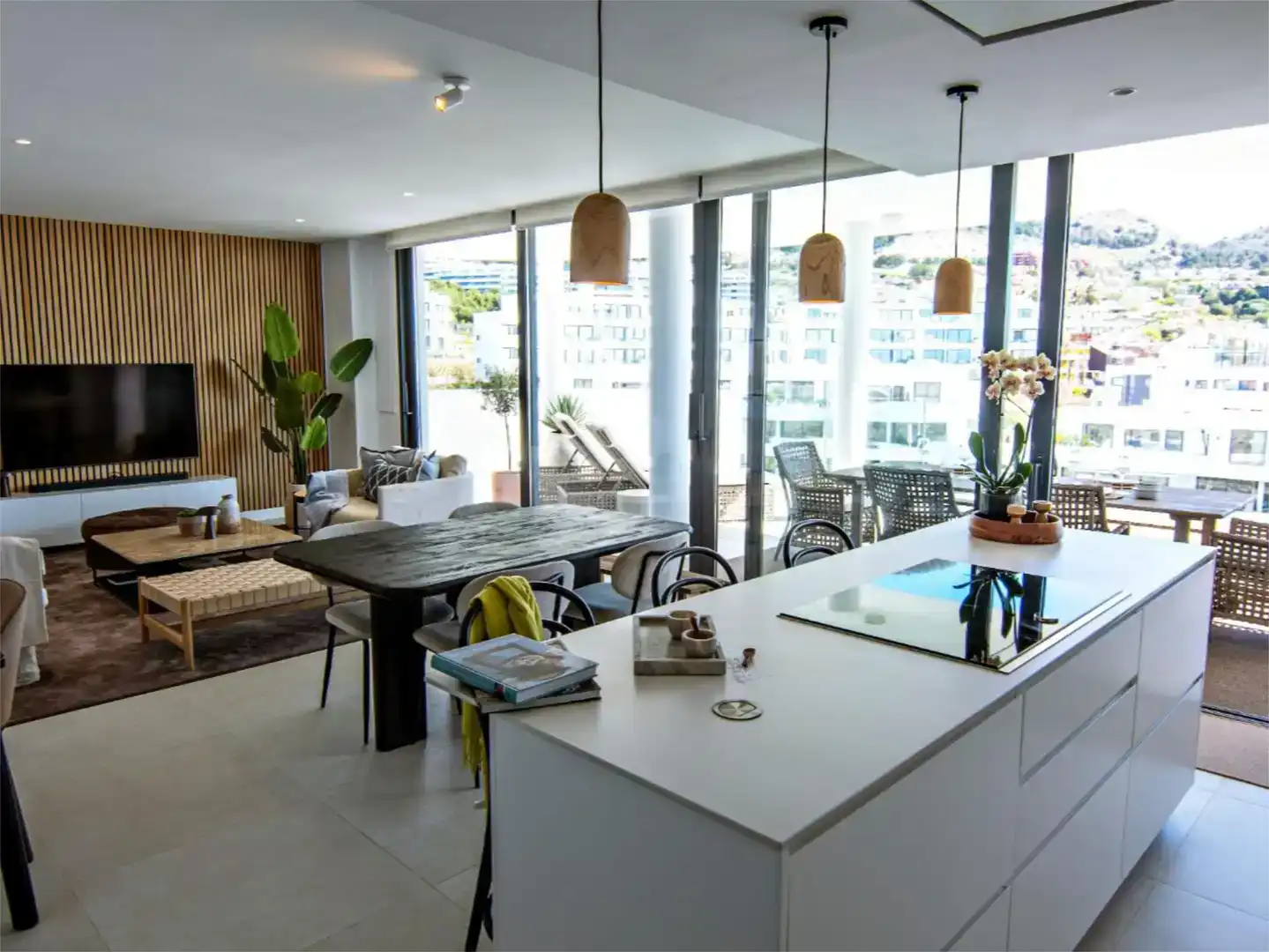 Cuina de Apartament en venda en Fuengirola amb Aire condicionat, Piscina i Balcó