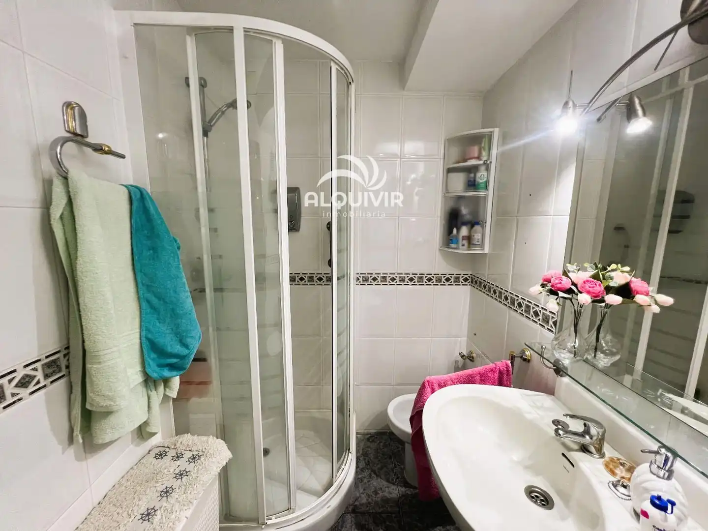Badezimmer von Wohnung zum Verkauf in Almonte mit Klimaanlage, Terrasse und Abstellraum