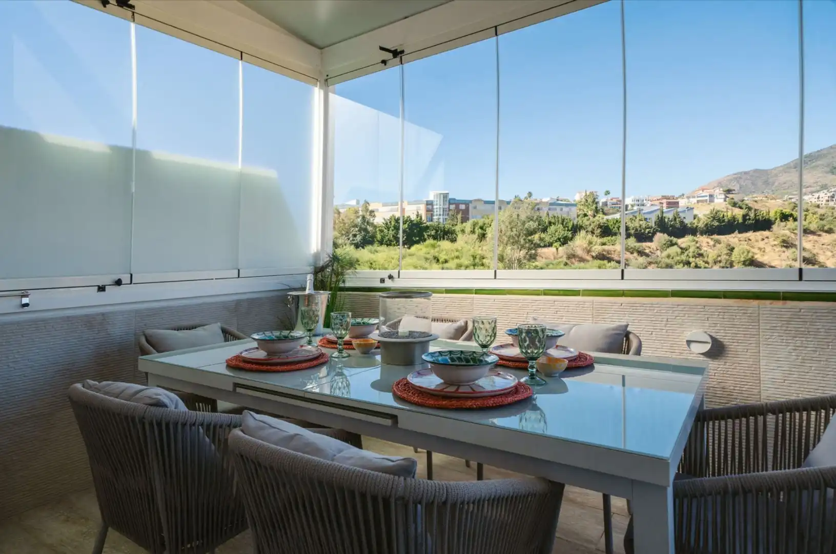 Terrace of Attic for sale in Benalmádena  with Air Conditioner, Heating and Terrace