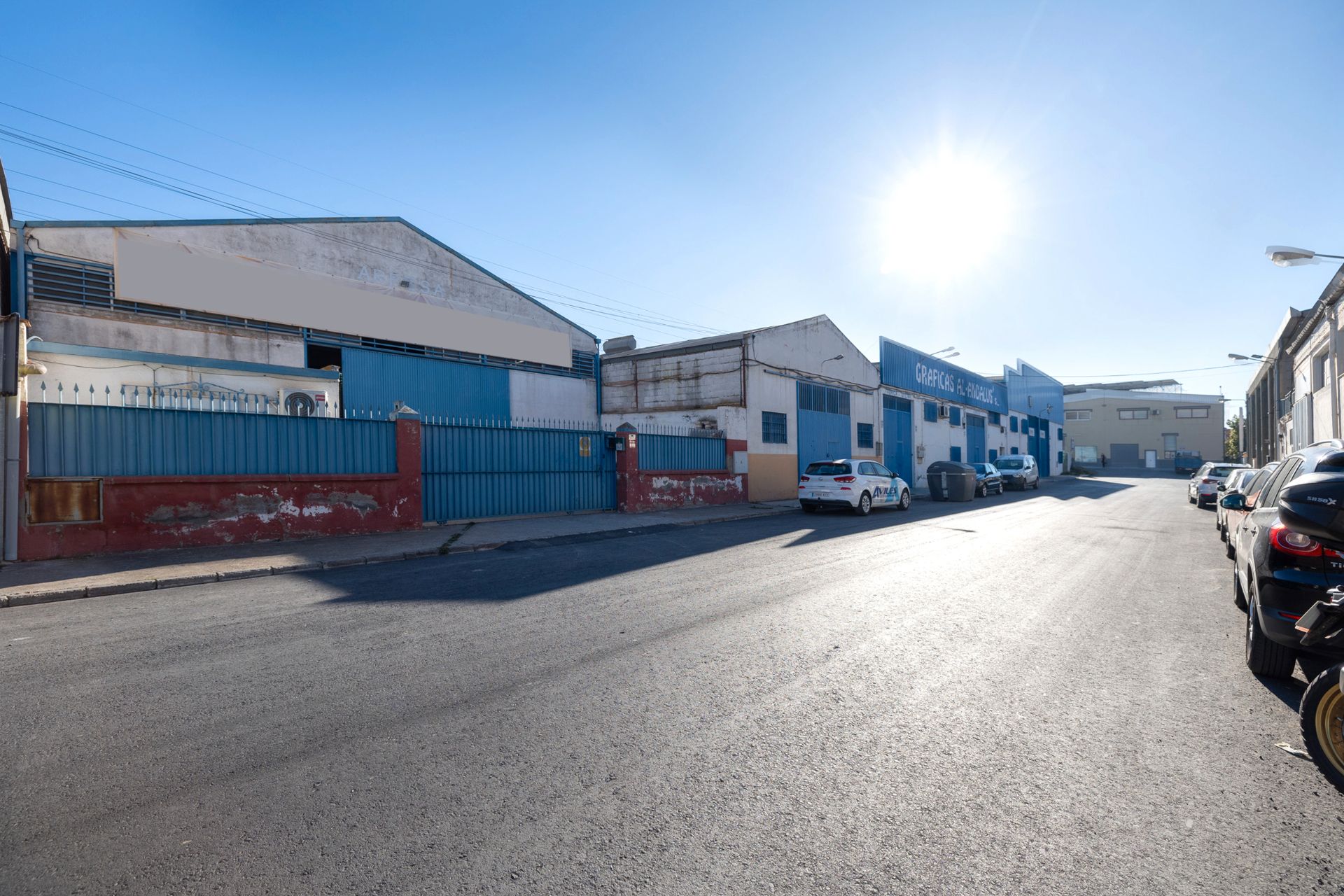 Exterior view of Industrial buildings for sale in Atarfe
