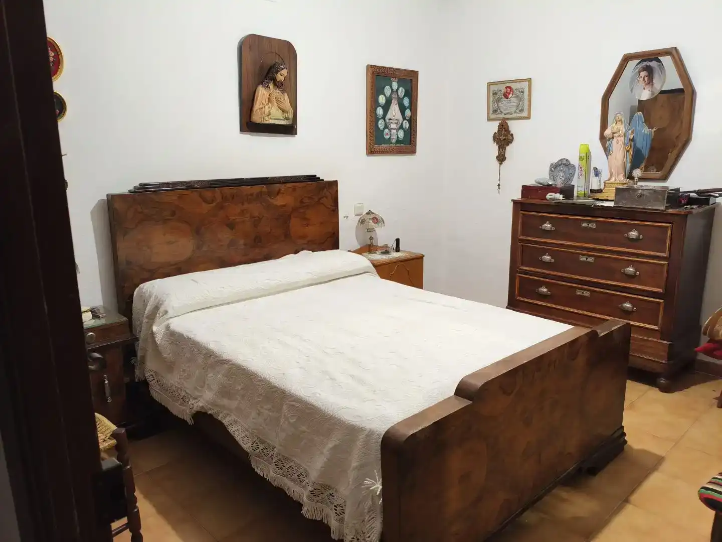 Habitación de Casa adosada en venta en Almagro con Trastero y Balcón