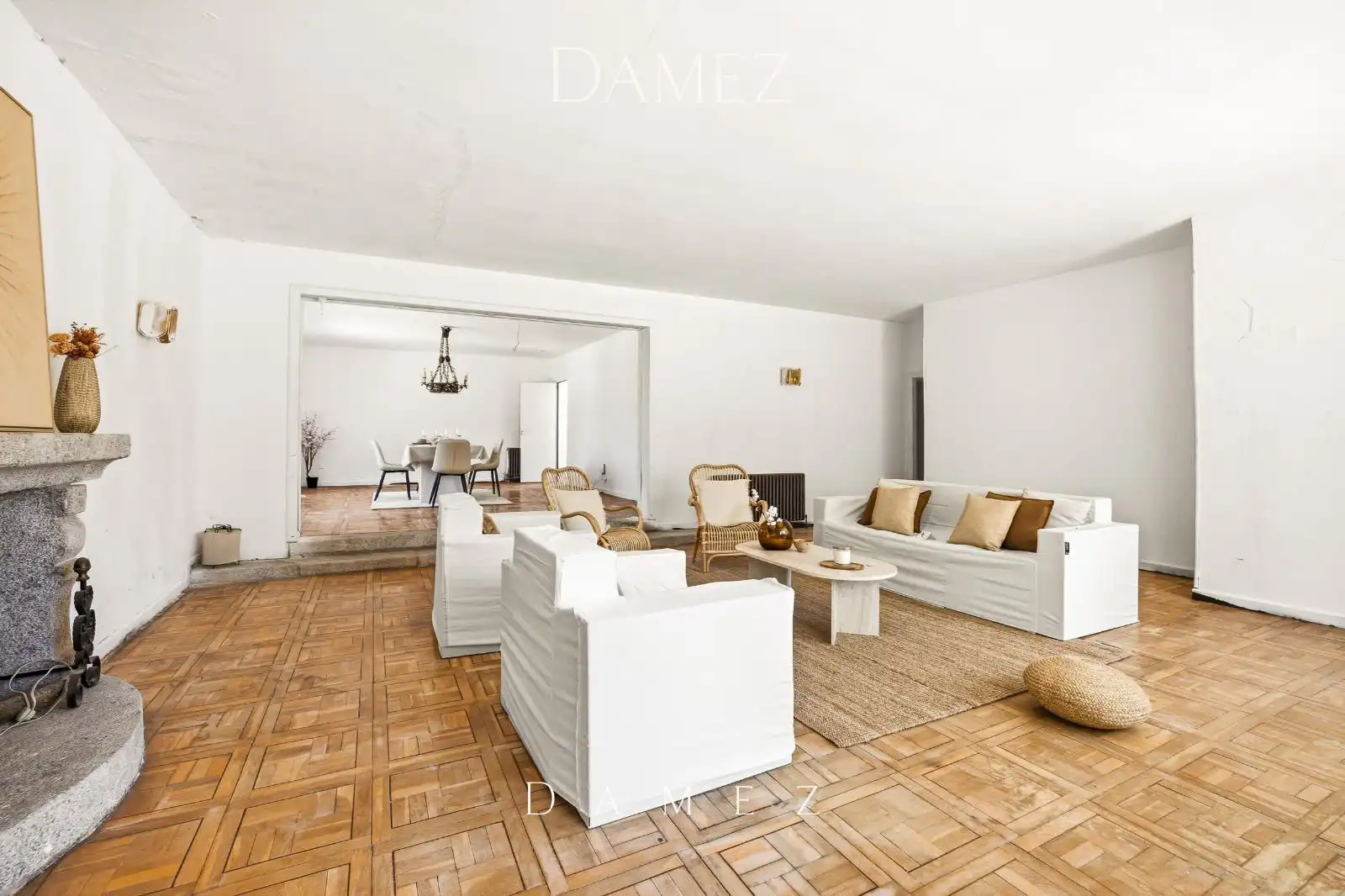 Living room of Houses for sale in Villanueva de la Cañada  with Terrace, Storage room and Swimming Pool