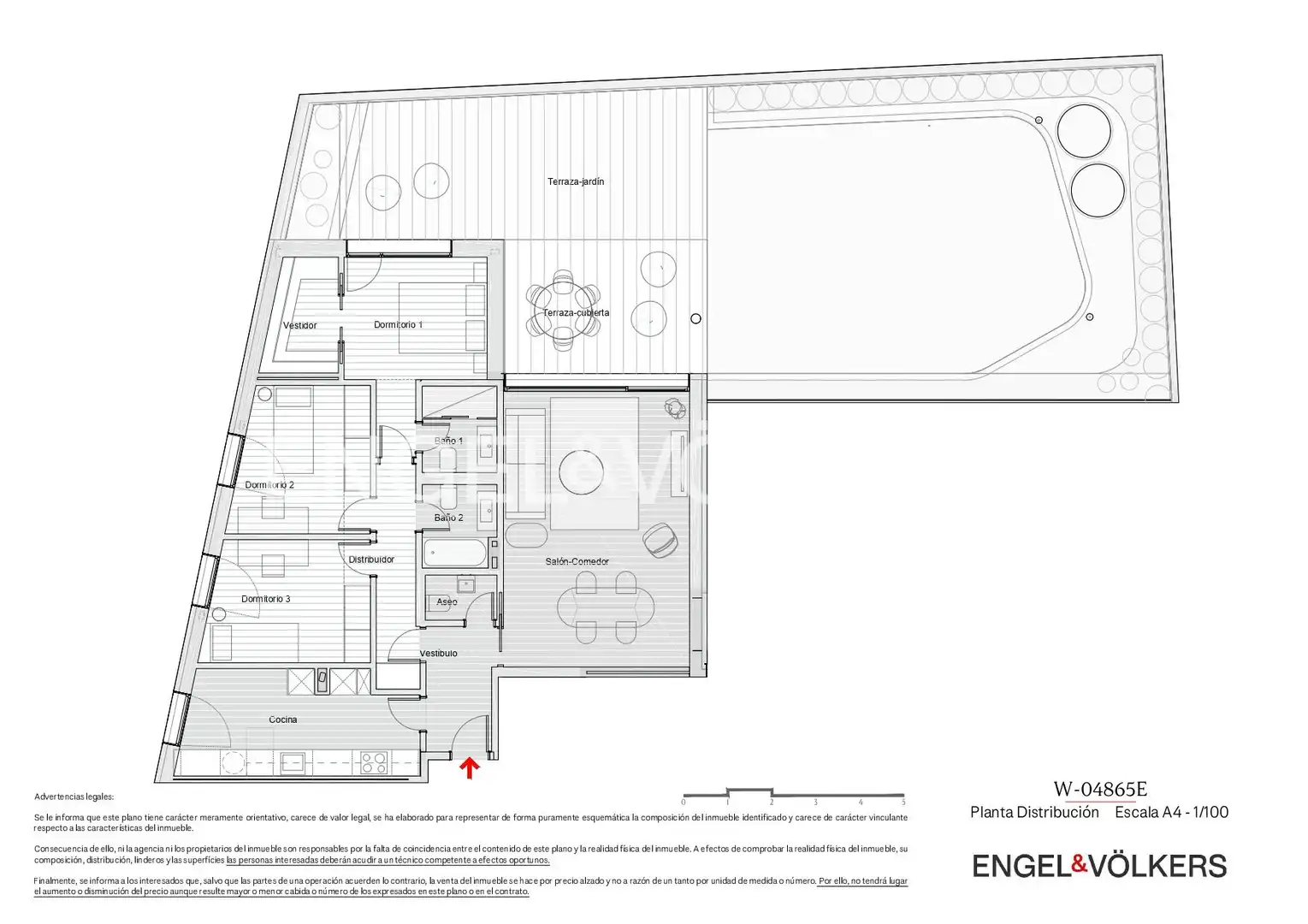 Apartament en venda en Madrid amb Calefacció, Jardí privat i Traster