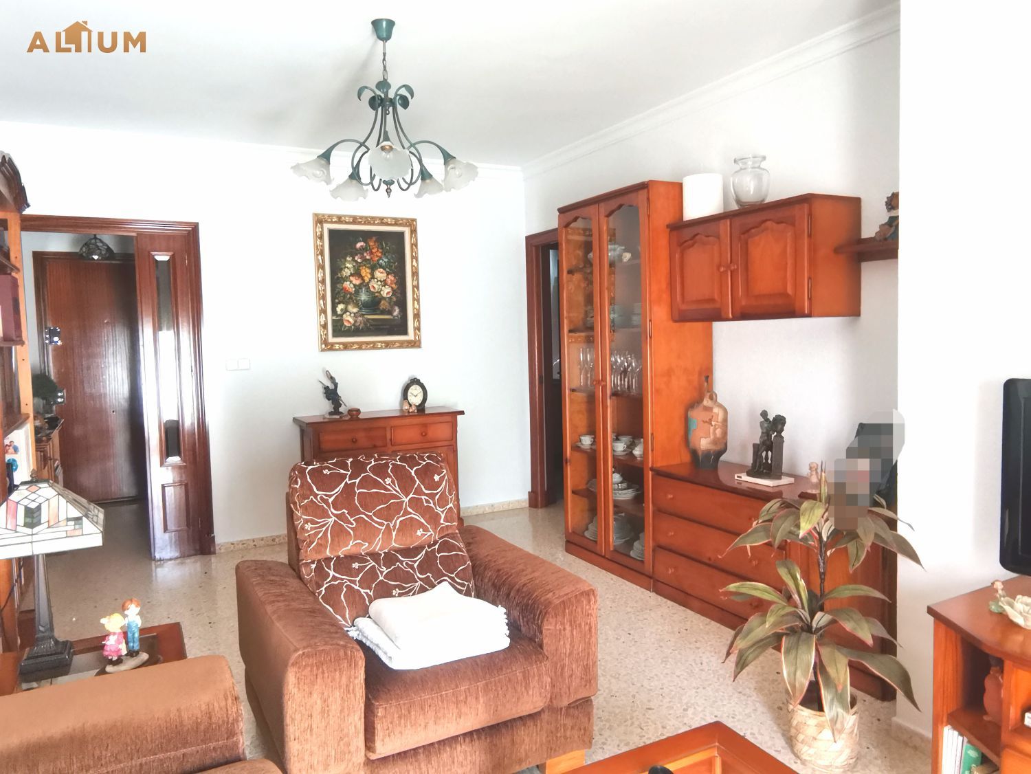 Living room of Flat to rent in Rota  with Air Conditioner, Terrace and Oven
