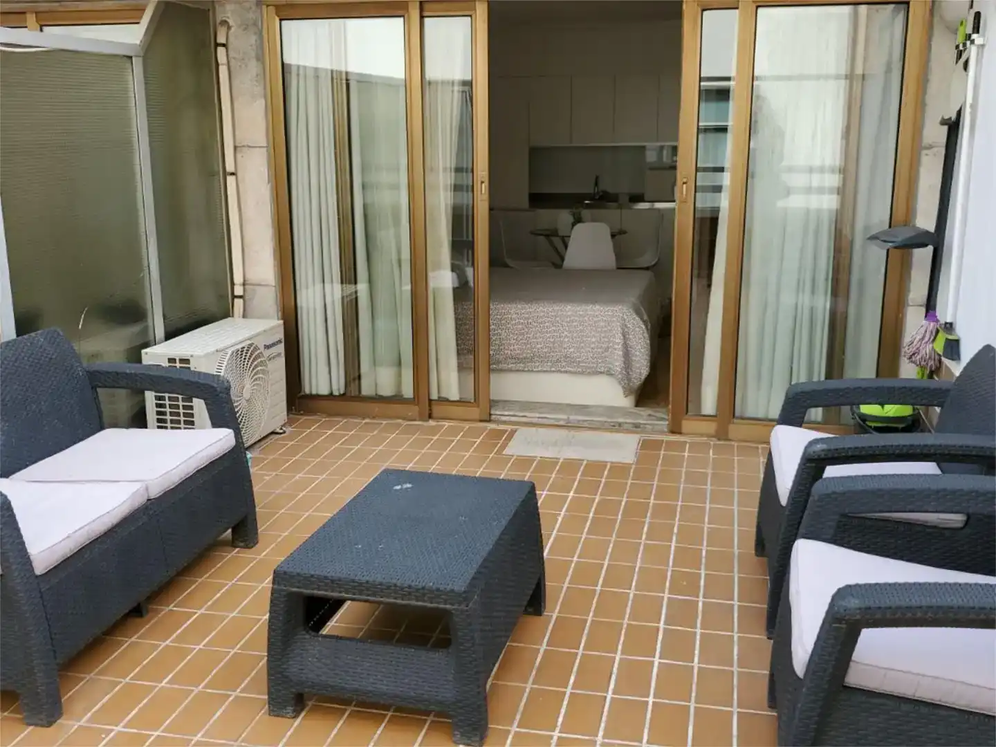 Balcony of Flat for rent in El Pla del Real