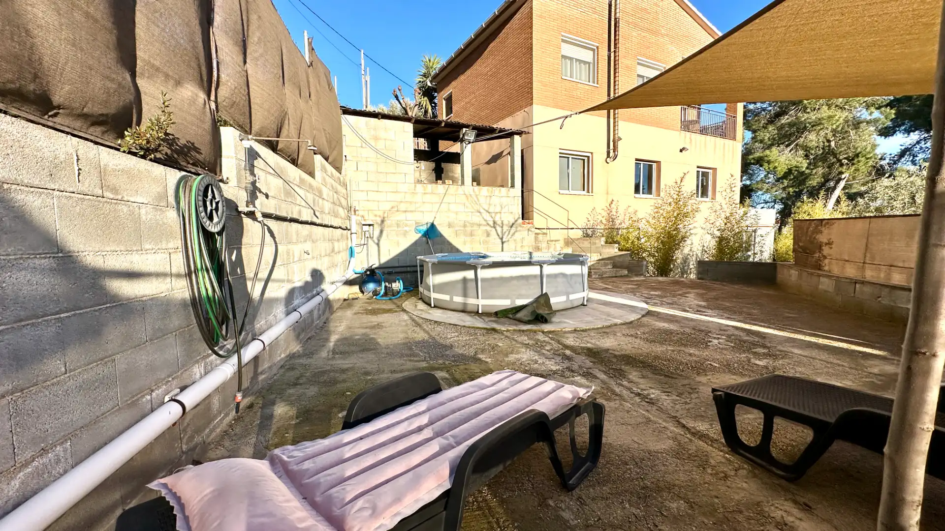 Terrassa de Casa o xalet en venda en Rubí amb Aire condicionat, Calefacció i Jardí privat