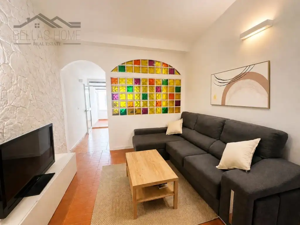 Living room of Duplexes for rent in Estepona  with Air Conditioner, Terrace and Furnished