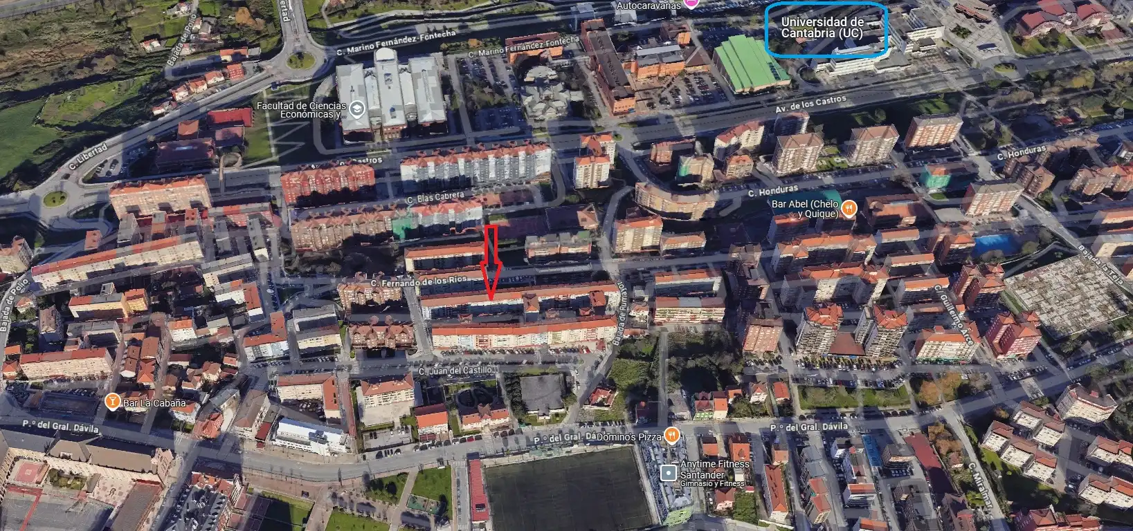 Außenansicht von Wohnung zum Verkauf in Santander mit Terrasse und Möbliert