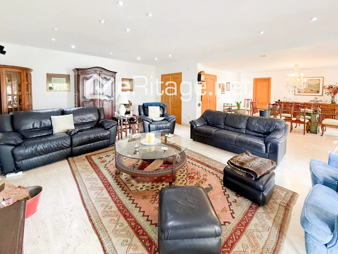 Sala de estar de Casa o chalet en venta en Altafulla con Jardín privado, Parquet y Terraza
