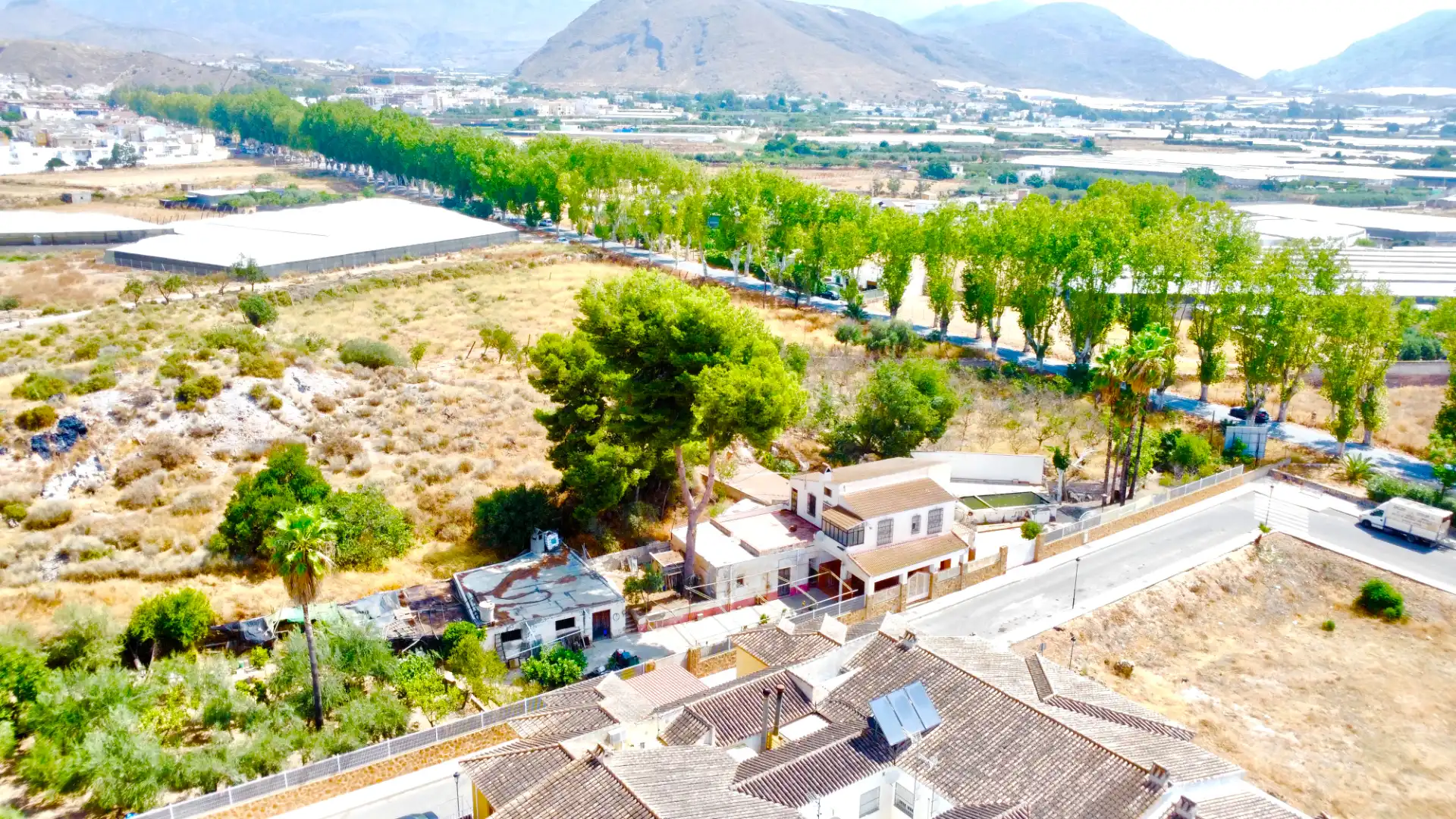 Exterior view of Houses for sale in Berja  with Private garden, Terrace and Swimming Pool