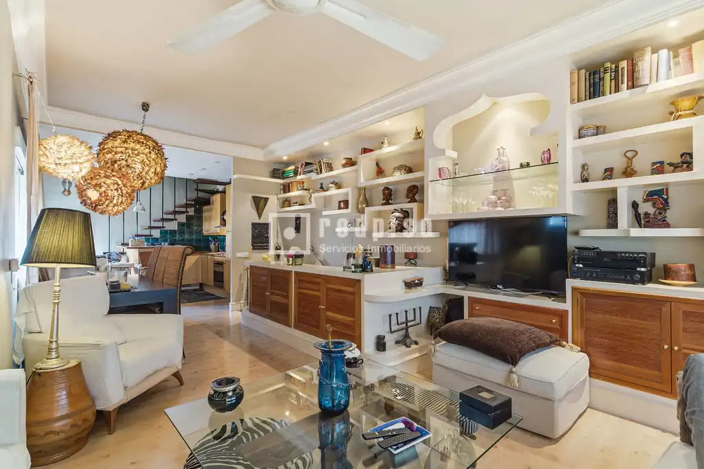 Sala de estar de Piso en venta en Madrid