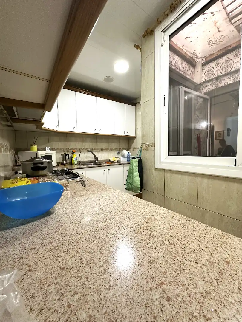 Kitchen of Study for sale in Badalona  with Air Conditioner, Heating and Furnished