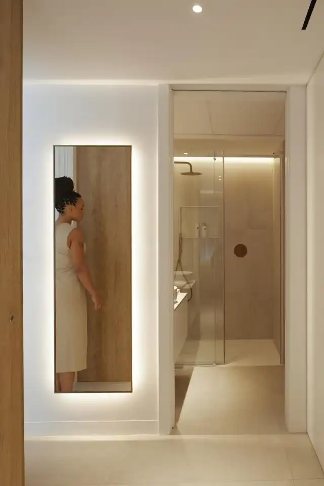 Baño de Apartamento en venta en La Manga del Mar Menor con Aire acondicionado, Calefacción y Jardín privado