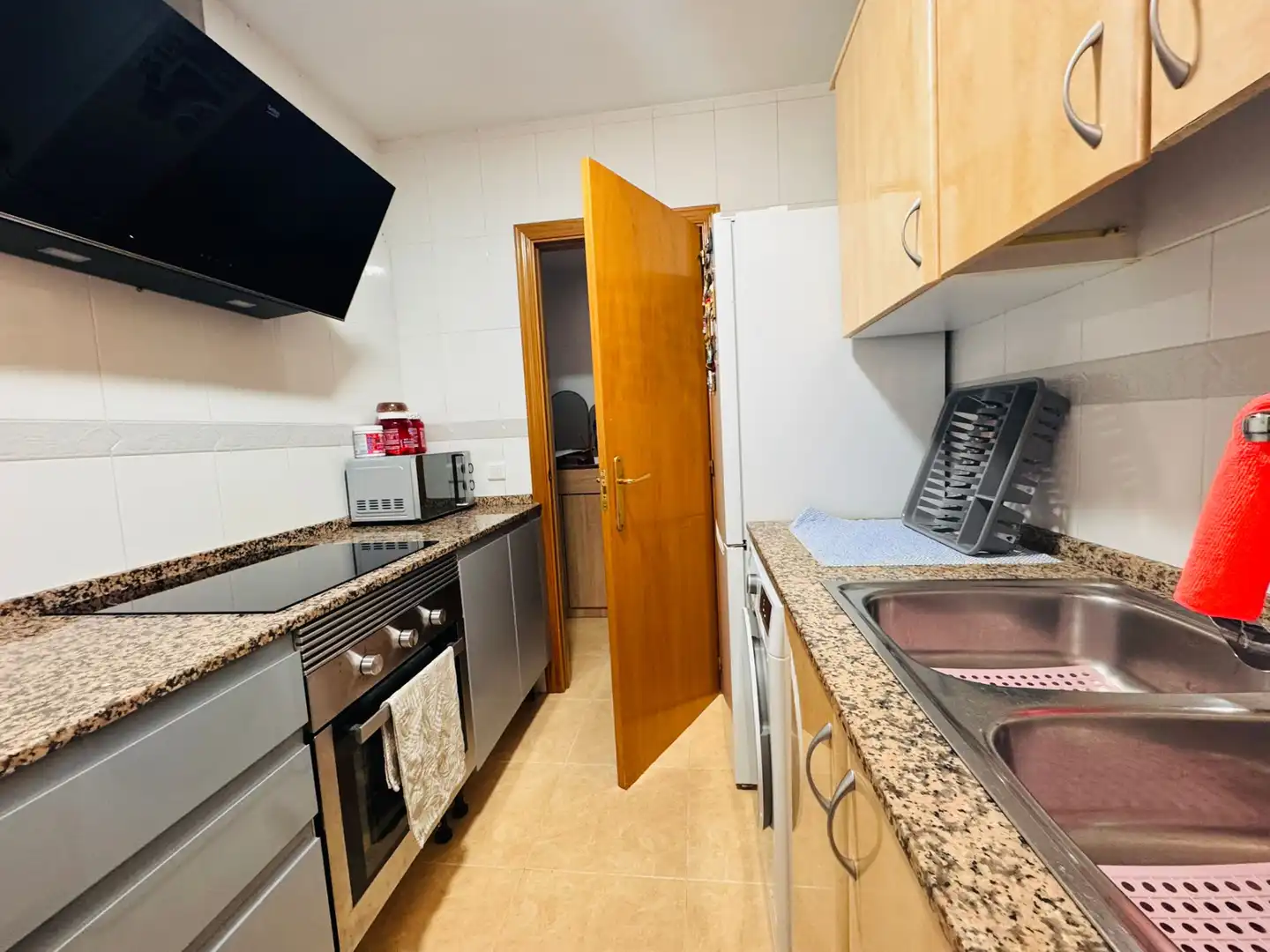 Kitchen of Flat for sale in La Canonja  with Air Conditioner, Terrace and Furnished
