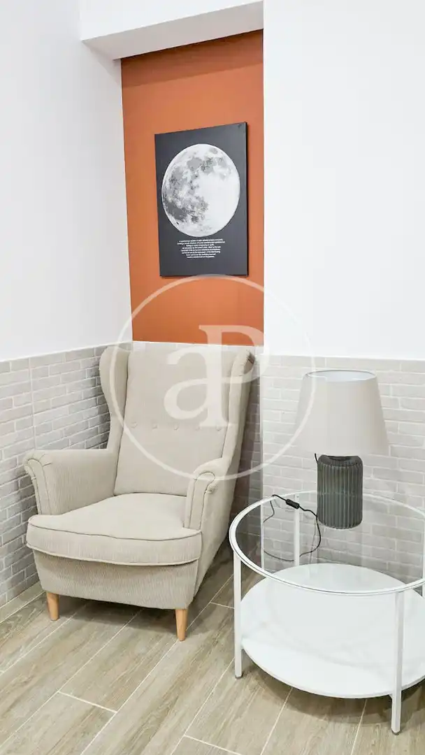 Living room of Flat for sale in Valencia  with Air Conditioner, Heating and Furnished