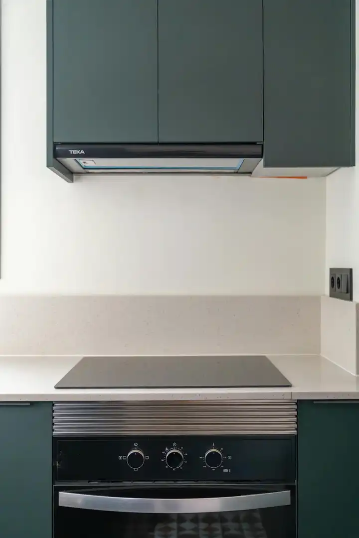 Kitchen of Flat for rent in Barcelona  with Air Conditioner, Furnished and Washing machine