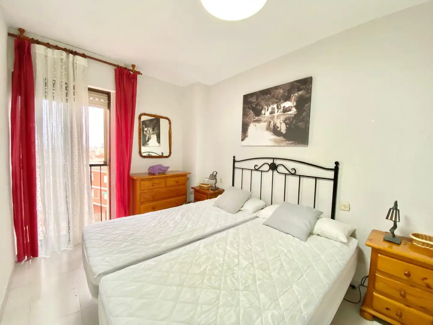 Dormitori de Apartament de lloguer en San Pedro del Pinatar amb Aire condicionat, Calefacció i Terrassa