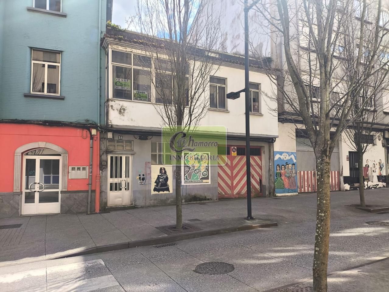 Vista exterior de Casa o xalet en venda en Ferrol amb Terrassa