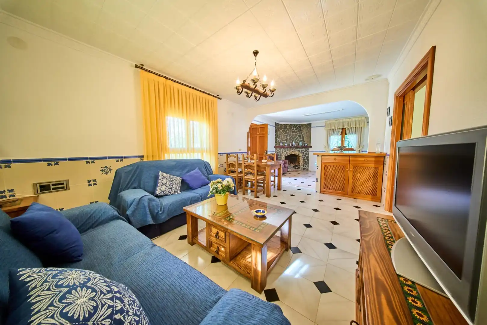 Sala de estar de Casa o chalet en venta en Cádiar con Jardín privado, Terraza y Trastero