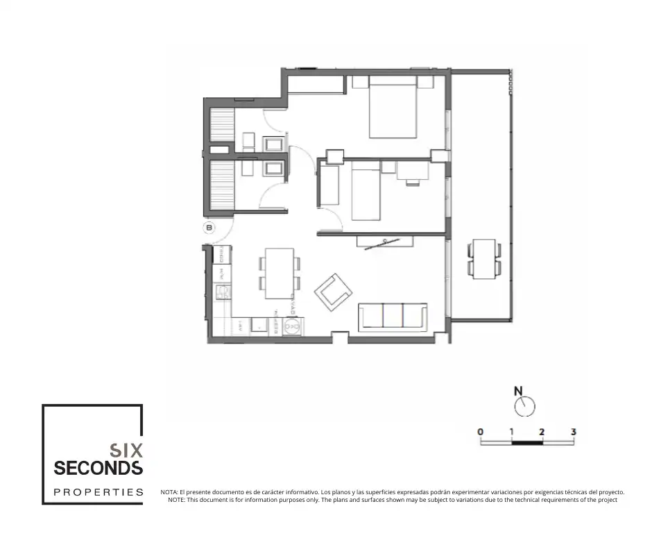 Apartament amb piscina en venda a Garbinet - Vistahermosa, imagen 13